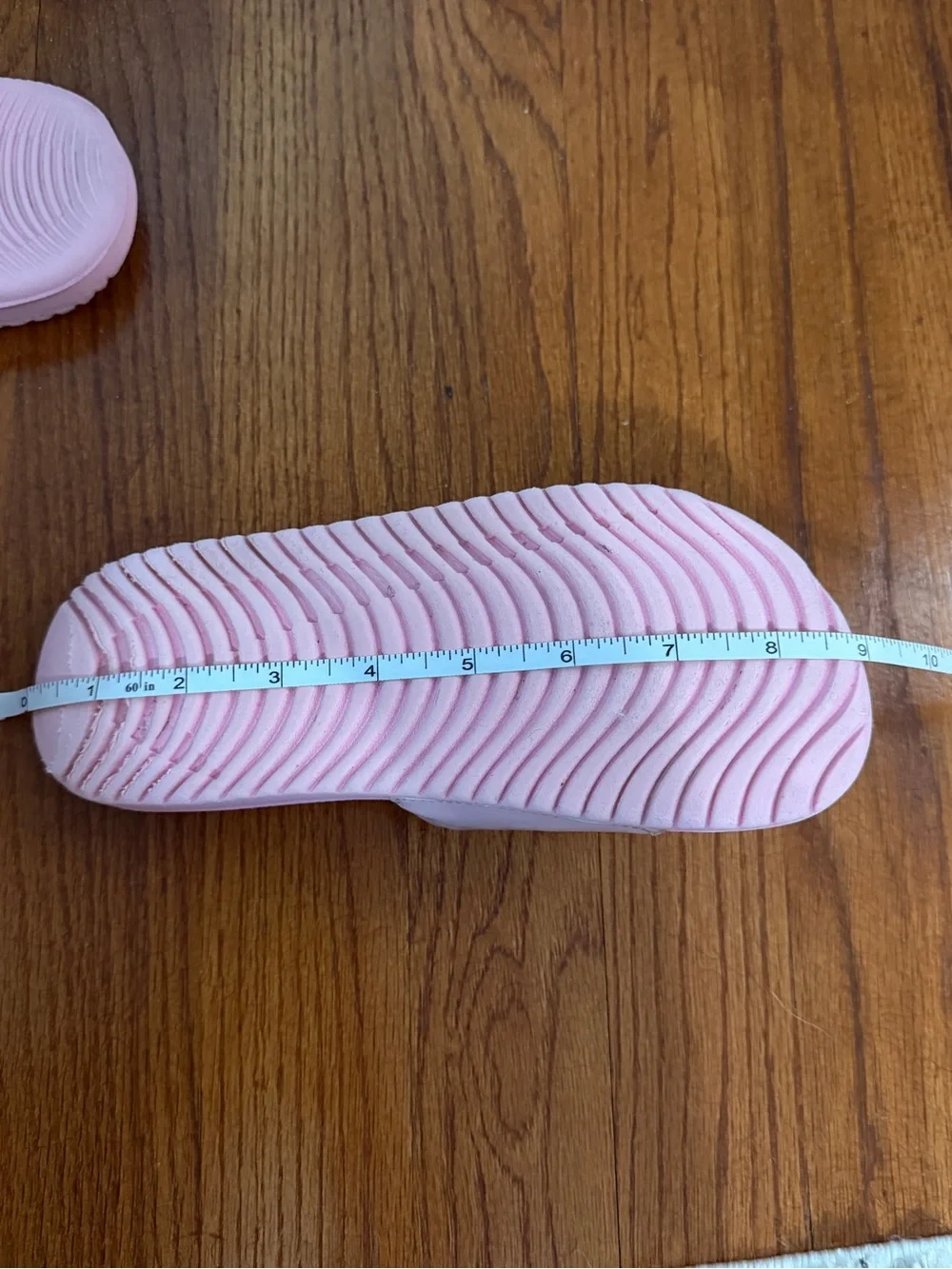 Nike Kawa Girls Pink Iridescent Slide Sandals Pool Beach Shoes Summer Blue 13 1